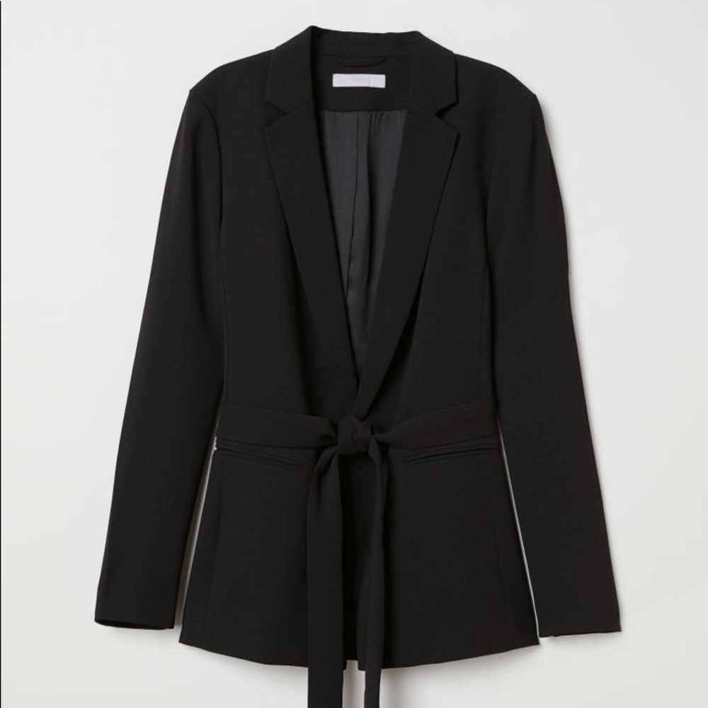 H&M Jacket with Tie Belt